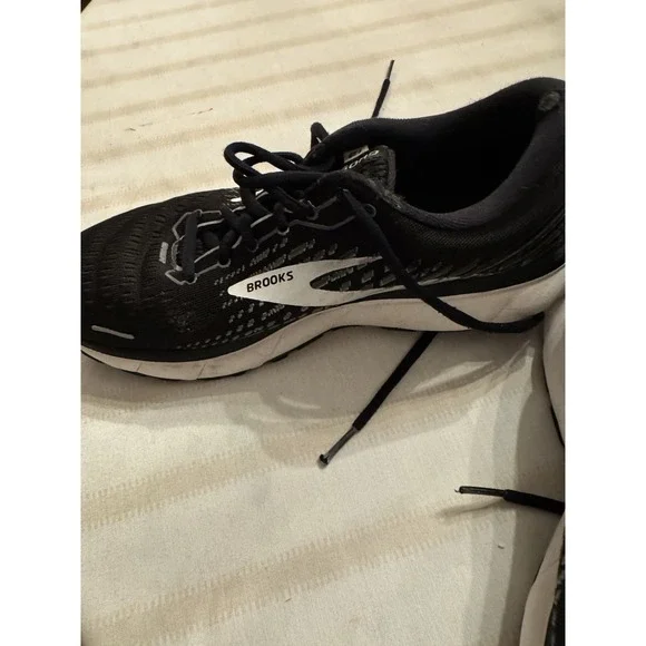 Brooks Ghost 13 Shoes Women Size 9.5 Running Shoes Black Sneakers - Picture 4 of 7